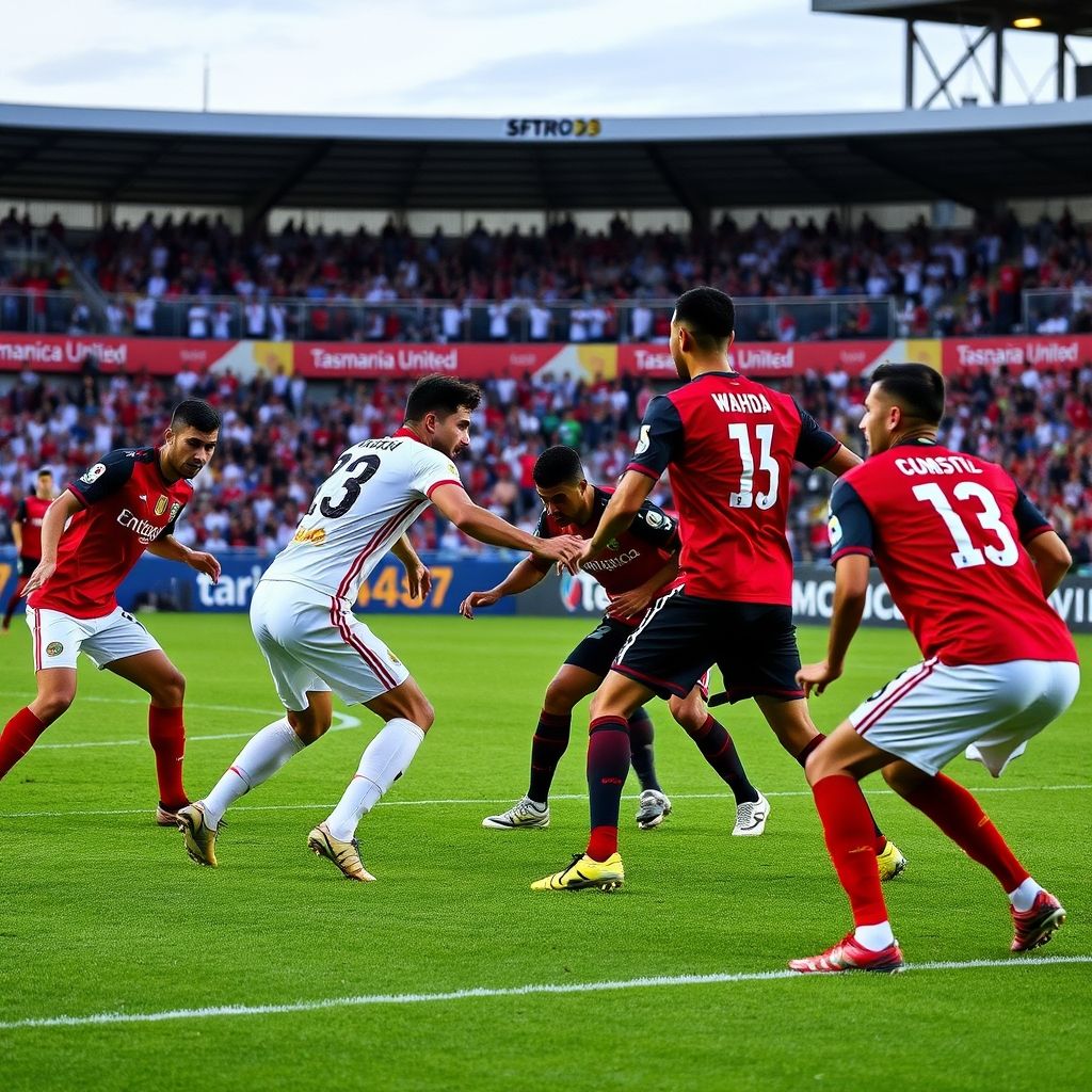 摩洛哥瓦赫达防线稳固，力拼塔斯马尼亚联全力拿分